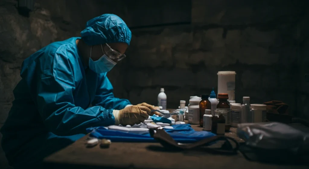 prepare medications in emergency situations